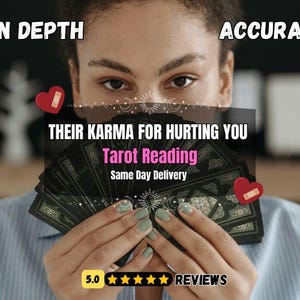 Karma Tarot Reading: Same Day Psychic Insight on Ex & Spiritual Justice