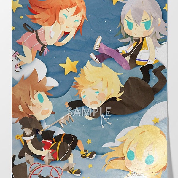 Kingdom Hearts 2 Mini Print