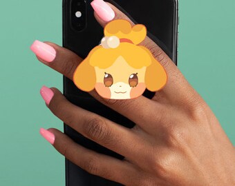 Animal Crossing Isabelle Phone Grip