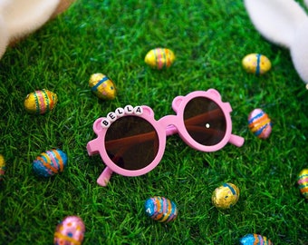 0-8 years kids personalised sunglasses | Easter egg hunt | Easter basket | Easter egg hunt fillers gifts | kids sunglasses accessories