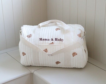 Baby Pram Bag | Nappy Diaper Bag | Baby Changing Bag | Baby Hospital Bag | Baby Travel Bag | Mama and Baby Bag | Hospital Organiser