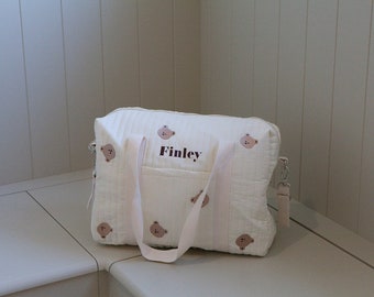Sac de maternité | Sac assorti maman-bébé | Organiseur pour nouveau-né | Sac week-end | Sac de grossesse | Sac de naissance | Grossesse | Fête des Mères