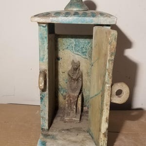 Haunted Ancient Temple Shrine with Bound Marid Djinn Zorath | Powerful Wish Granting Occult Artifact for Protection, Healing & Leadership