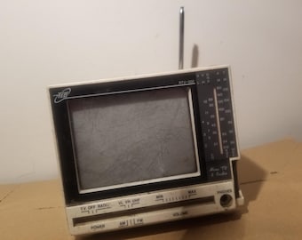 Haunted Vintage 1980 Mini TV & Radio – Spirit-Attached Chef, Brings Abundance, Protection Kitchen Blessings