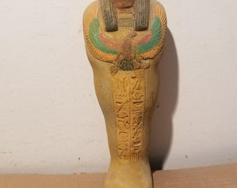 Haunted Ancient Falcon Guardian Statue - Paranormal Talisman That Brings Miracles & Protection