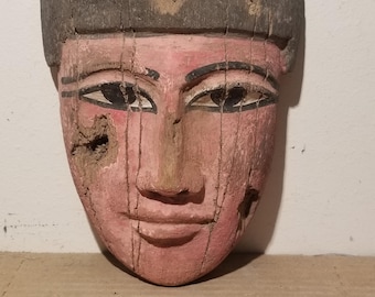 Haunted Ancient Wooden Mask - Powerful Spirit-Bound Guardian | Real Paranormal Protection, Miracles & Prosperity Relic