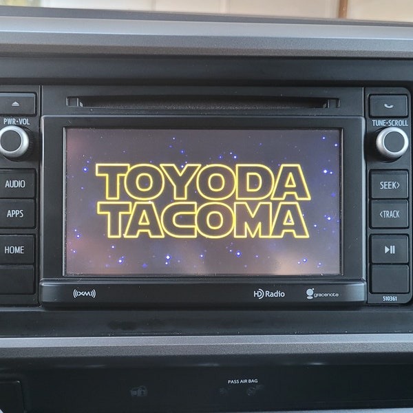TACOMA Startup and Radio Off Screens  (Tacoma, Tundra, 4Runner 2019 and older) Toyota mods, 3rd gen Tacoma accessories. Toyoda