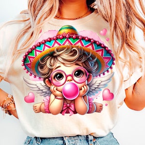 San Valentin Cupido Png, Mexican Cupid Png, Tis The Season Mexican Png, Spanish Mexican valentine&#39;s Png, san valentin mexicano, spanish png
