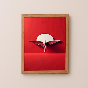 Erzengel Uriel Wandkunst, Kunstdruck: Göttliche Schutzengel-Wandkunst, inspirierendes religiöses Engel-Dekor für Zuhause, spirituelles Heiligtum