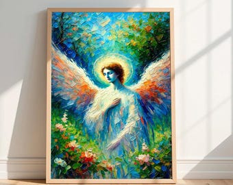 大天使ラグエルのアート - 正義の天使、神の守護者、天の存在