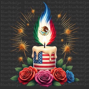 Mexico USA candle flags Mexicanamerican design file download mexican roots png cinco de mayo png viva mexico immigrants mexicana png