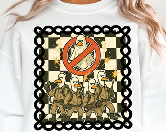 Trendy Halloween PNG Halloween Png Goose Png Spooky Goosey Sublimation Funny Geese Png Goose Halloween Png Funy Trendy Halloween fall season