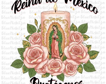 Onze Lieve Vrouw van Guadalupe Png, Maagd Maria Png, Nuestra Señora De Guadalupe Png, Desde El Cielo Una Hermosa Manana, Kerstmis Png, digitaal bestand