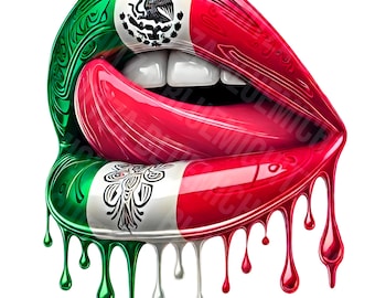 Mexican Lips PNG, Mexican PNG, Mexico PNG, Lips png Designs, Viva Mexico png, Mexican Flag png, mexican independence png, mexico clipart
