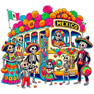 Día de los Muertos png, día de los muertos png, día de muertos png, fiesta día de muertos png, esqueletos lindos png, viva mexico png, dtf mexico