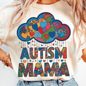 Autism Mama, Autism Awareness Coquette, png In april dragen we blauw geblokte autismestrik, speciaal onderwijs, neurodiversiteitsontwerp, png PNGEgg