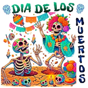 Tag der Toten png, Dia de los Muertos png, Dia de Muertos png, Dia de Muertos png, Tag der Toten png, Viva Mexico png DTF Mexiko