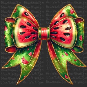 Laço de coquete de melancia com glitter de verão PNG Design moderno de verão PNG Verão feminino PNG Olá, presente de mamãe de verão, melancia PNG Impressão sob demanda