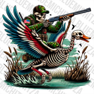 Entenjagd Skelett png Sublimation PNG | Entenjäger | Entenskelett PNG | Lustige Jagd png, Frau Ente png | Herren Jagd png Skelett