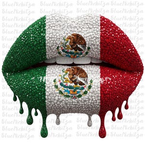 pailletten tropfen realistisch mexikanische lippen png viva mexiko png mexikanischer unabhängigkeitstag png mexiko png png dtf