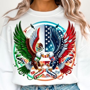 USA Mexican eagles PNG American Grown With Mexican Root Png Mexicana Latino Pride independence png Latino Png Mexico Shirt Design inmigrants