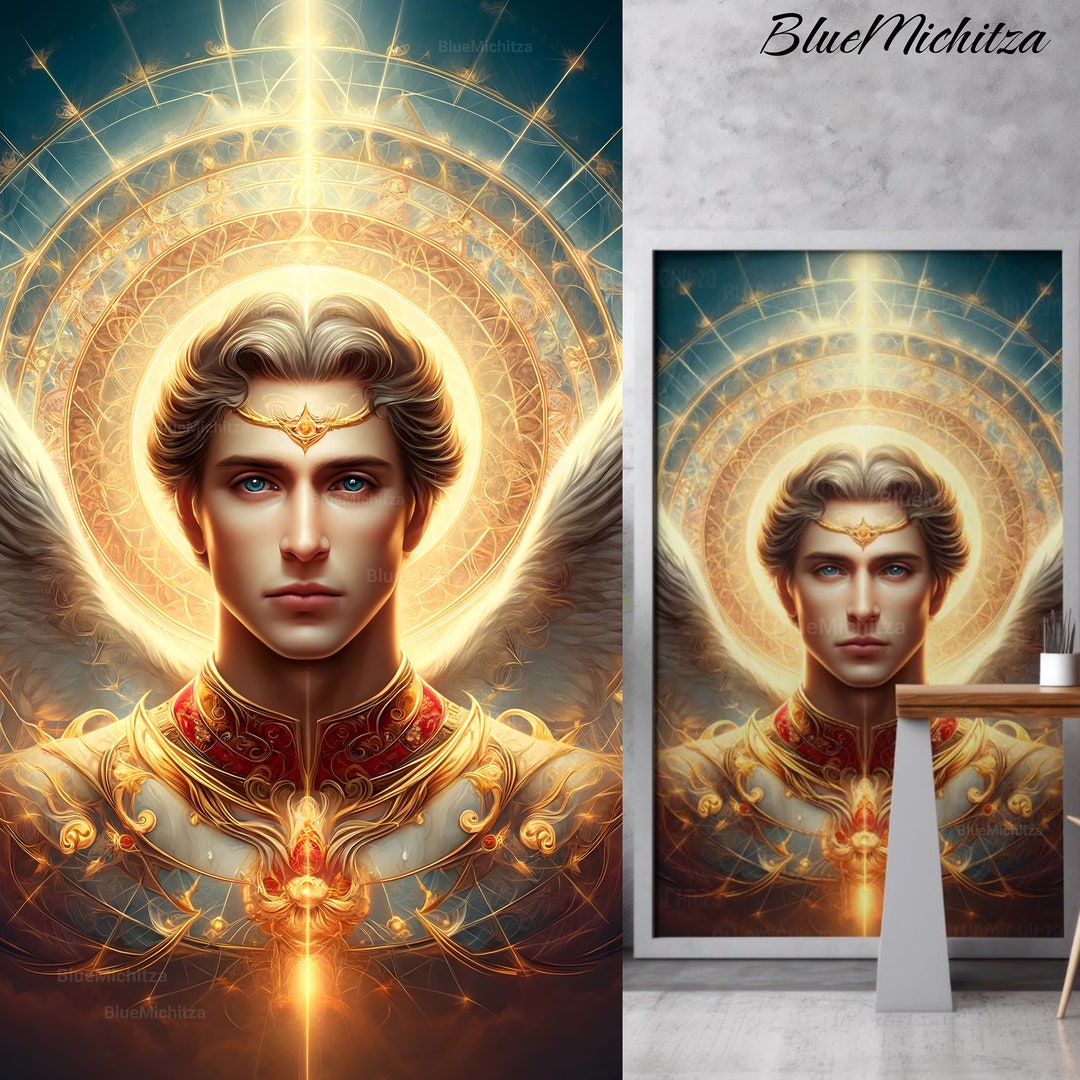 ARCHANGEL URIEL BORE A FIERY SWORD FOR DIVINE JUSTICE visual data 6