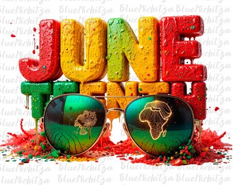 Juneteenth 3d realistic colorful design png sublimation download Juneteenth Emancipation day png 1865 vibes png sublimate designs download