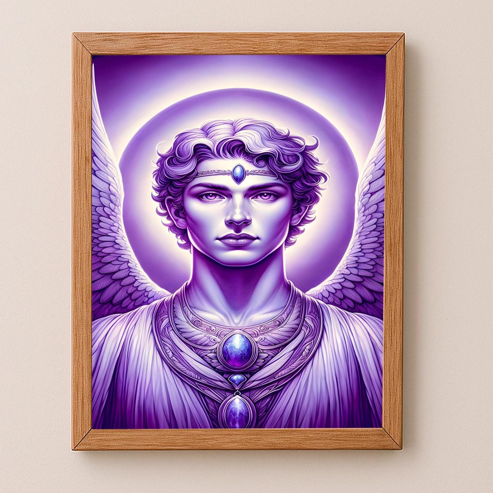 Archangel Metatron Digital Wall Art
