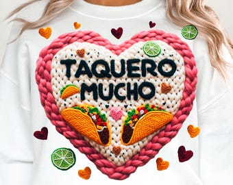 Mexican Heart Valentine Yarn Latch Hook Png , Mexican Tacos Png, Funny Spanish Sayings Png, Mexican Floral Heart Png,Rose Png