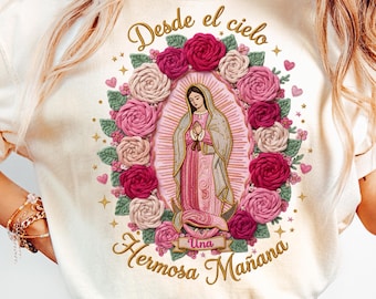 Hilo sintético Nuestra Señora de Guadalupe Png, Es Abuelita y Pan Dulce Temporada Png Hilo de Navidad Mexicano Png Nuestra Señora De Guadalupe Png