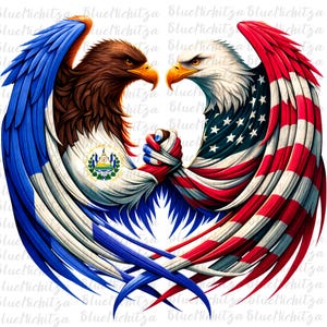 Banderas de águilas de El Salvador, EE. UU., bandera salvadoreña, diseño PNG, descarga de archivo, PNG, salvadoreña, patriótica mexicana, PNG, raíces salvadoreñas, PNG, migrantes