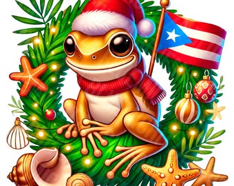 Navidad Puerto Rico PNG, Navidad Boricua PNG, PNG navidad, feliz navidad shirt, navidad español png, Spanish christmas png hispanic xmas png