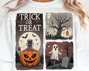 Vintage Halloween Cat Ghost Png, Girly Halloween Shirt Png, Preppy Fall Aesthetic, Halloween Png, Trendy Spooky Season Png, Spooky Mama png