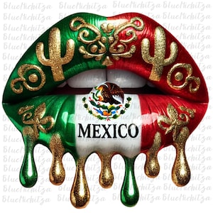 Mexikanische Lippen png, Viva Mexiko png, Mexikanische Unabhängigkeitstag png, Mexiko Clipart, Mexikanische Cliparts, Mex Dtf Transfer, Mexiko Flagge
