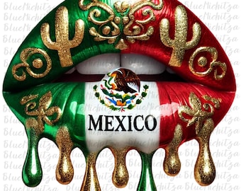 realistic mexican lips png, viva mexico png, mexican independence day png, mexico clipart, mexican cliparts, mex dtf transfer, mexico flag