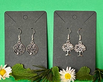 Simple Tree Earring