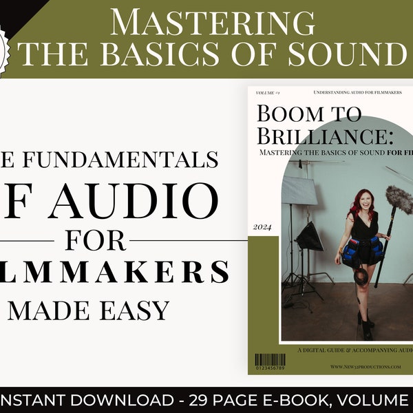 Independent filmmaking fundamentals of audio resource