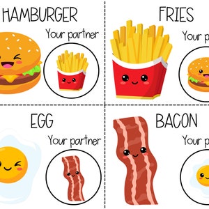 MIX FOOD Partnerkarten | Klassenzimmer-Planung