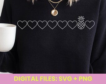 1 in 8 SVG & PNG Digital Download, Fertility Awareness, Fertility Warrior, Infertility Support, Fertility Pineapple, IVF Strong