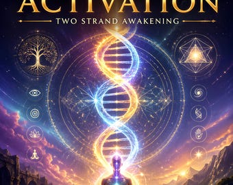 First Stage DNA Helix Activation – Two Strand Awakening, Dormant Abilities, Energy Attunement, Spiritual Upgrade