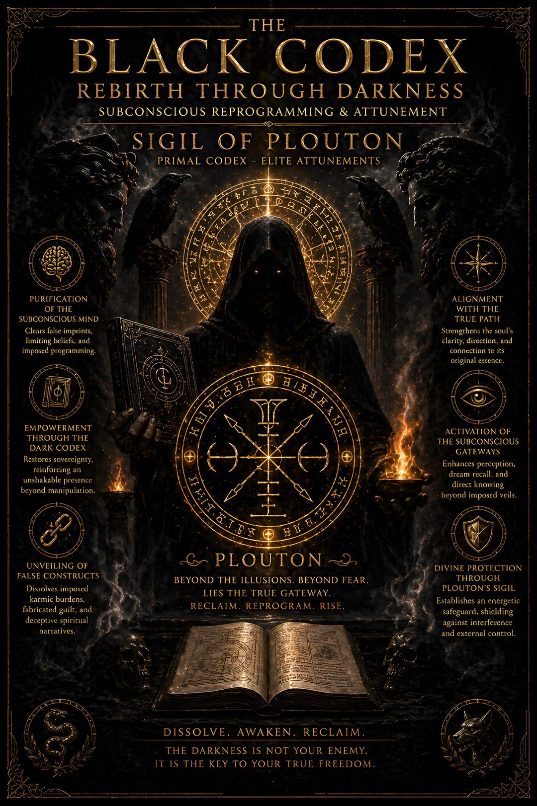 The Black Codex - Rebirth Through Darkness | Subconscious Reprogramming ...