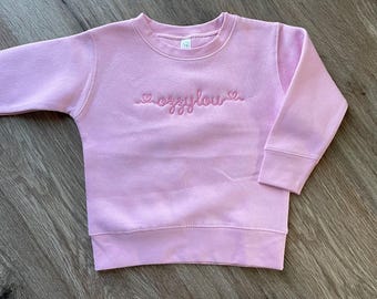 Toddler Valentine’s Day Sweater