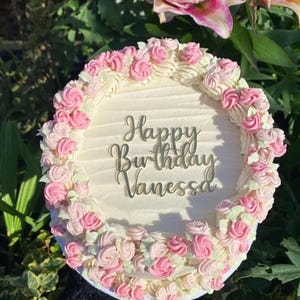 Alles Gute zum Geburtstag Cake Topper Name Charme, Benutzerdefinierte Glitter Spiegel Kuchen Charm, alles Gute zum Geburtstag Kuchen Charm Toppers