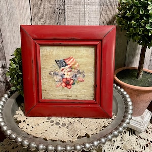 Glitzhome 24"L Metal Patriotic "GOD BLESS AMERICA" Wall Decor Letters