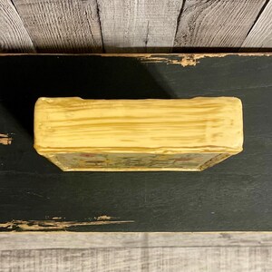 Sunflower Rustic Cottage Fall Tray Home Decore, Primitive Country Garden Tabletop Display, Vintage Style Farmhouse Decorator Gift Gardeners image 5