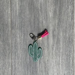 Cactus Keychain