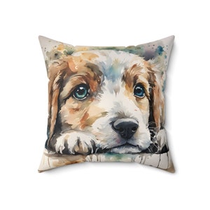 Beautiful Puppy Pillow 'Buddy' image 8