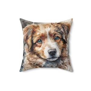 Beautiful Puppy Pillow 'Biscuit' image 5