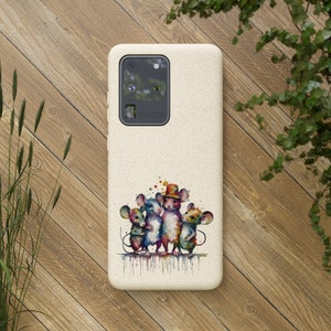 Nature-Friendly Biodegradable Samsung Smartphone cases with gift packaging. Eco friendly, Ecological, Plastic-Free image 3