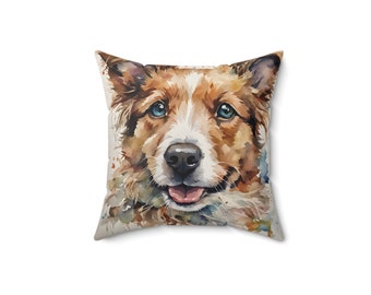 Beautiful Puppy Pillow 'Rocky'